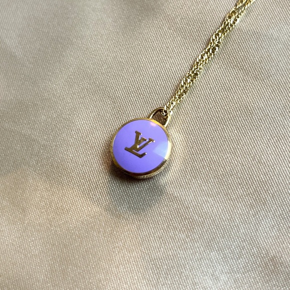 Repurposed Louis Vuitton Charm Necklaces - Picture 4 of 8